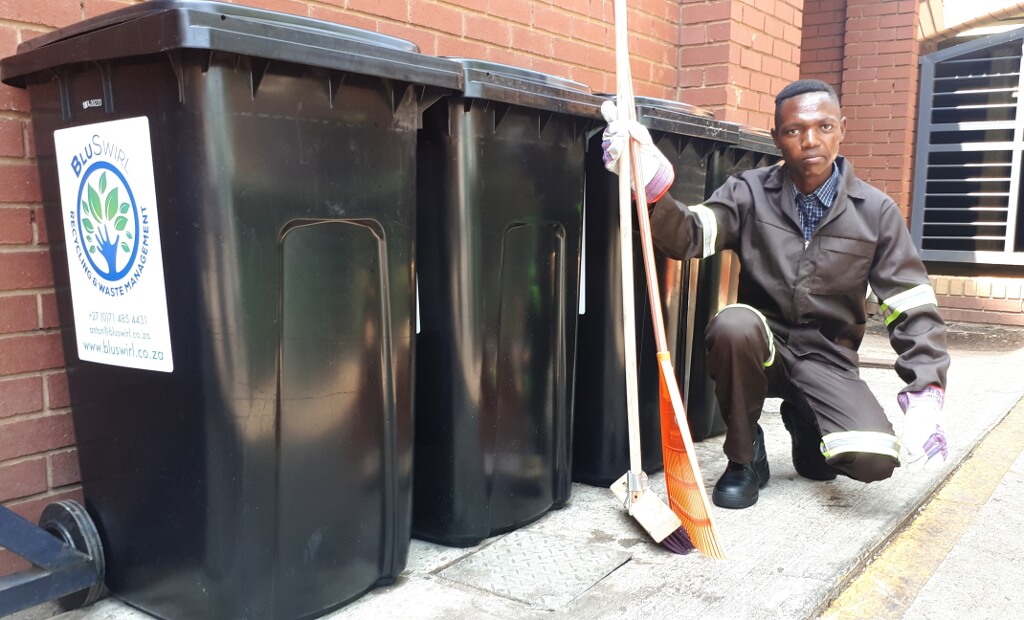 BluSwirl Wheelie Bins - Our team is ready to help' you recycle